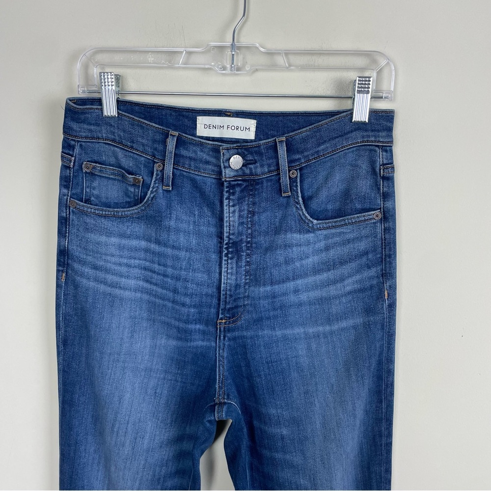 Aritiza Denim Forum The Lola High Rise Skinny Crop Jeans Size 30 - Picture 3 of 14